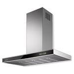 Faber ONYX-T BK GLASSX/ A90 - 325.0541.070 Cappa Parete | Classe A | 90 cm, 750 m³/h, Illuminazione LED