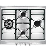 Smeg SR264XGH2 Piano cottura a gas | Incasso | Classe energetica A | 4 zone, Accensione automatica, Sicurezza bambini