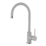 Elleci Mix Cloud Aluminium 79 - 6AMMKCLO79 Miscelatore Lavello | Classe - | Finitura aluminium, canna girevole, cartuccia ceramica