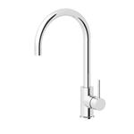 Elleci Mix Cloud Cromato - 6AMIKCLOCR Miscelatore Lavello | Classe - | Finitura cromata, canna girevole, cartuccia ceramica