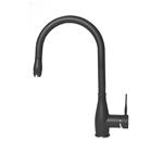 Elleci Mix Neva Antracite 59 - 6AMGKNEV59 Miscelatore Lavello | Finitura acciaio, Beccuccio girevole, Cartuccia ceramica