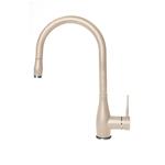 Elleci Mix Neva Avena 51 - 6AMGKNEV51 Miscelatore Lavello | Finitura acciaio, Beccuccio girevole, Cartuccia ceramica