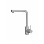 Elleci Mix Trail Aluminium 79 - 6AMMKTRA79 Miscelatore Lavello | Classe - | Finitura aluminium, canna girevole, cartuccia ceramica