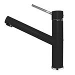 Elleci Mix Reno Black 86 - 6AMKKREN86 Miscelatore Lavello | Finitura cromata, Beccuccio girevole, Cartuccia ceramica