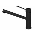 Elleci Mix Sava Black 86 - 6AMKKSAV86 Miscelatore Lavello | Finitura cromata, Beccuccio girevole, Cartuccia ceramica