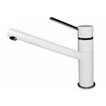 Elleci Mix Sava White 96 - 6AMKKSAV96 Miscelatore Lavello | Finitura cromata, Beccuccio girevole, Cartuccia ceramica