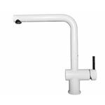 Elleci Mix Stream White 96 - 6AMKKSTR96 Miscelatore Lavello | Finitura cromata, Beccuccio girevole, Cartuccia ceramica