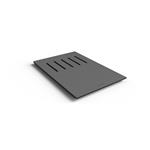 Elleci Element Tagliere 420 Grigio - 6AATH040GR Tagliere Accessorio | Tagliere grigio, 420 mm, linea Element