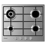 Candy CHW6BR4WPX Piano cottura a gas Incasso | Classe A | 4 fuochi gas, Griglie smaltate, Sicurezza gas