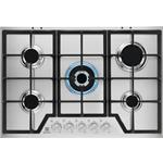 Electrolux KGS7536SX Piano cottura a gas Incasso | Classe A | 5 zone, Accensione automatica, Sicurezza bambini