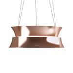 Falmec Dama Is.60 Rame 220-240V - 50-60Hz T60 C/Filtro Cappa Isola | Classe A | Cupola rame, 60 cm, filtraggio perimetrale, LED