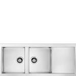 Smeg LQR116-2 Lavello | Incasso