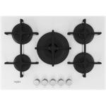 Whirlpool GOA7523/WH Piano cottura a gas Incasso | Classe - | 5 fuochi gas, accensione elettronica, griglie smaltate