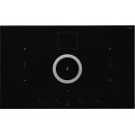 elica NIKOLATESLA SWITCH BL/F/83 - PRF0146210A Piano cottura a induzione con cappa aspirante integrata Incasso | Classe A | Aspirazione automatica, vetro nero, comandi touch slider