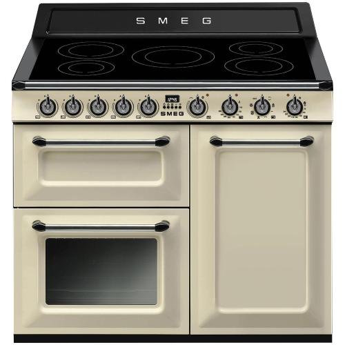Smeg TR103IP Cucina | Cucina freestanding | Classe energetica A | Cucina freestanding, Nero, Crema