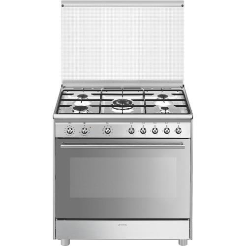 Smeg SX91MDS9 Cucina | Cucina | Classe energetica A | Cucina, Acciaio inox, Manopola