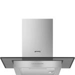 Smeg KBT600VE Cappa Parete | Classe A | Larghezza 60 cm, acciaio inox, illuminazione LED