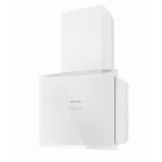 Faber GLAM-FIT 55 WH  - 330.0528.301 Cappa Parete | Classe B | Vetro bianco, 3 velocità, comando touch