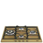Smeg SR764OT Piano cottura | Da incasso | Ottone, Da incasso, Gas