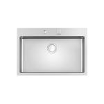 Foster Vasca S4001 V71 R12 Ft Br Inox - 3366050 Lavello Incasso | Acciaio inox AISI 304 satinato, Dimensioni 560 x 520