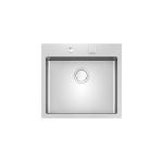 Foster Vasca S4001 V50 R12 Ft Br Inox - 3365050 Lavello Incasso | Acciaio inox AISI 304 satinato, Dimensioni 560 x 520