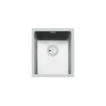 Foster Vasca S4001 R12 34 Inox S/Top - 3353850 Lavello Incasso | Acciaio inox AISI 304 satinato, Dimensioni 540 x 440