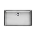 Foster Vasca R12 80X45 C/Tpr S/Top - 3143850 Lavello Incasso | Acciaio inox AISI 304 satinato, Dimensioni 830 x 480