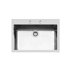 Foster Vasca Ke 71X40 Tpr Ft Br Inox - 2266050 Lavello Incasso | Acciaio inox AISI 304 satinato, Dimensioni 770 x 520