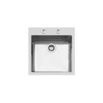 Foster Vasca Ke 45X40 Tpr Ft Br Inox - 2264050 Lavello | Acciaio inox AISI 304 satinato, Dimensioni 560 x 520