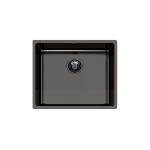 Foster Vasca Ke 50X40 Ft Gunmetal - 2155056 Lavello Incasso | Acciaio inox AISI 304 Gun Metal, Dimensioni 750 x 440