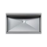 Foster Vasca Milanello 750x374 S/Top - 1034850 Lavello Lavello Incasso | Acciaio inox AISI 304 satinato, Dimensioni 790 x 466