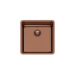 Foster Vasca Ke 40X40 S/Top Copper B - 2156858 Lavello Incasso | Acciaio inox AISI 304 satinato, Dimensioni 490 x 440