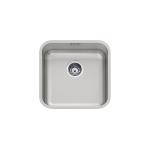 Foster Vasca Ks 40X40 R60 S/Top - 1840850 Lavello Sopratop | Acciaio inox AISI 304 satinato, Dimensioni 488 x 438
