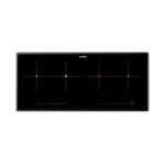 Foster P.Vtc Induz.4P Lin.Bridge S4000Blk* - 7334245 Piano cottura a induzione Incasso | Classe A++ | 4 zone con funzione Bridge, vetro nero, comandi touch