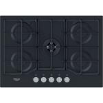 Hotpoint HAGS 72F/BK Piano cottura a gas Incasso | Classe A | 4 zone induzione, Controllo touch, Sicurezza bambini