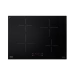 De'Longhi PIN72 Piano cottura Incasso | Classe 70 | nero, 4 zone induzione, touch control, da 1Kw, incasso gas 60cm