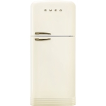 Smeg FAB50RCRB5 Frigocongelatore Libera installazione | Classe D | Frigorifero 2 porte, No Frost, finitura crema