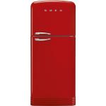 Smeg FAB50RRD5 Frigocongelatore Libera installazione | Classe D | Frigorifero 2 porte, No Frost, finitura rosso
