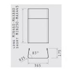 elica KIT0010519 Kit camino Accessorio | Classe - | Kit camino, Compatibile Elica, Finitura inox