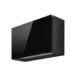 elica RULES @ BL/F/60 - PRF0163752A Cappa Parete | Classe A | Larghezza 60 cm, Vetro Nero, Classe A