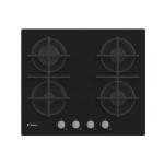 Candy CVG6B Piano cottura a gas Incasso | Classe A | 4 fuochi gas, Griglie smaltate, Sicurezza gas