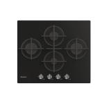 Candy CVG6DPB Piano cottura a gas Incasso | 4 fuochi gas, Griglie smaltate, Accensione elettronica