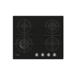 Candy CDK6GF4WEKB Piano cottura a gas Incasso | Classe - | 4 fuochi gas, Accensione elettronica, Griglie smaltate