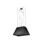 elica IKONA LIGHT BL MAT/F/60 - PRF0165082 Cappa Parete | Classe B | Larghezza 60 cm, Finitura Nero Opaco, Classe B