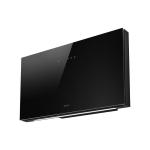 elica PLAT @ BL/F/80 - PRF0164874A Cappa Parete | Classe A | Larghezza 80 cm, Vetro Nero, Classe A