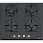 Franke FHNS 604 4G BK C - 106.0489.940 Piano cottura a gas Incasso | 4 fuochi gas, colore nero, accensione elettronica