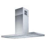 Foster Isola S4001 120 Inox - 2442121 Cappa Libera installazione | 4 velocità di esercizio, Camino telescopico, Illuminazione LED 6 x 1W, Portata massima 568 m³/h