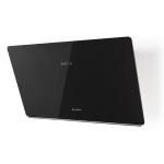 Faber GLAM LIGHT ZERO DRIP BK A80 - 330.0615.676 Cappa Parete | Classe B | Sistema ZERO DRIP, vetro, larghezza 80 cm