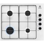Electrolux KGS6404W Piano cottura a gas Incasso | 60cm, ComandiLaterali, 4/Zone, Bianco