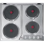 De'Longhi FFI46ER Piano cottura Incasso | Classe 60 | inox, 4 piastre elettriche